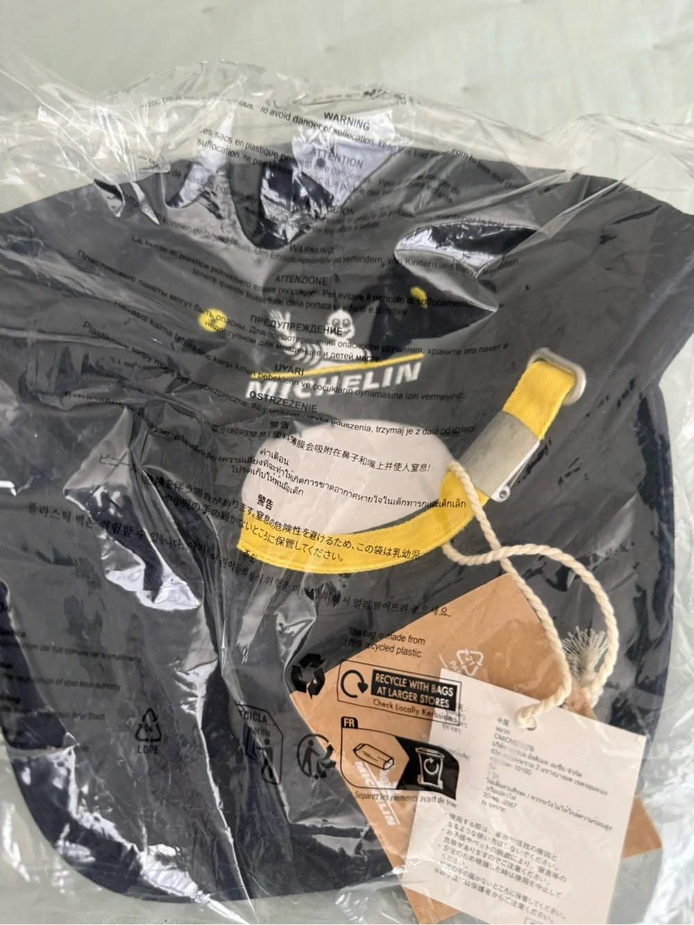 Michelin Black Cap with Yellow Accents - Men’s Casual Hat